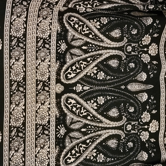 Veranee Plus Size L 3/4 Sleeve Floral Swing Tunic; Like New - Picture 5 of 6